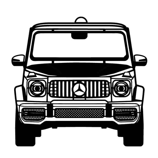 Mercedes G63 AMG Car Hanging Ornament