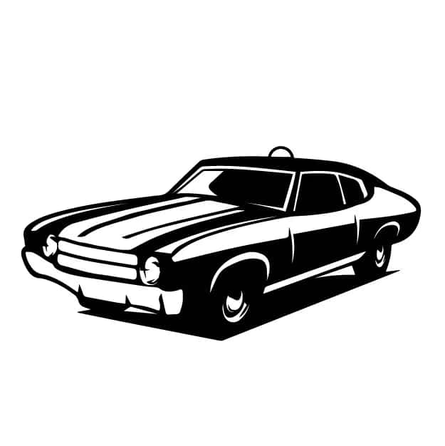 Classic Chevy Car Hanging Ornament