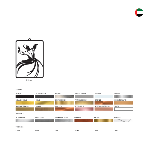Sufi Inspired Car Hanging Decoration - view 3