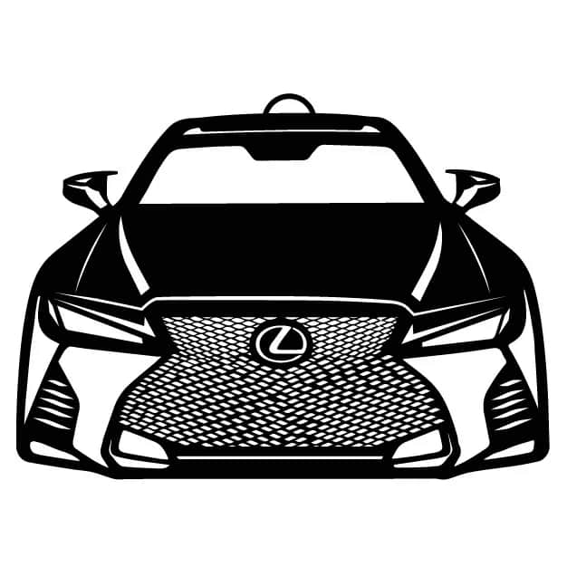 Lexus IS350 Car Hanging Ornament - view 1