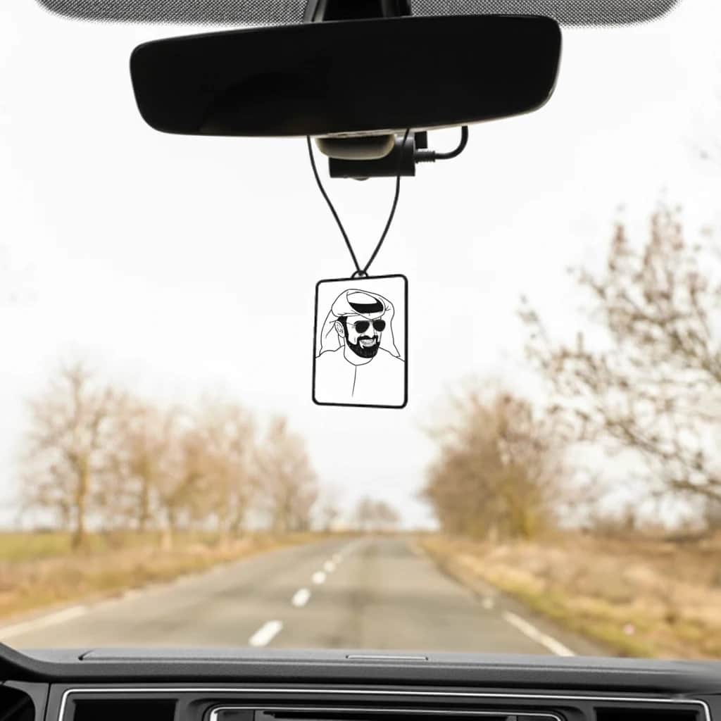 Ammar bin Humaid Al Nuaimi Car Hanging - view 2