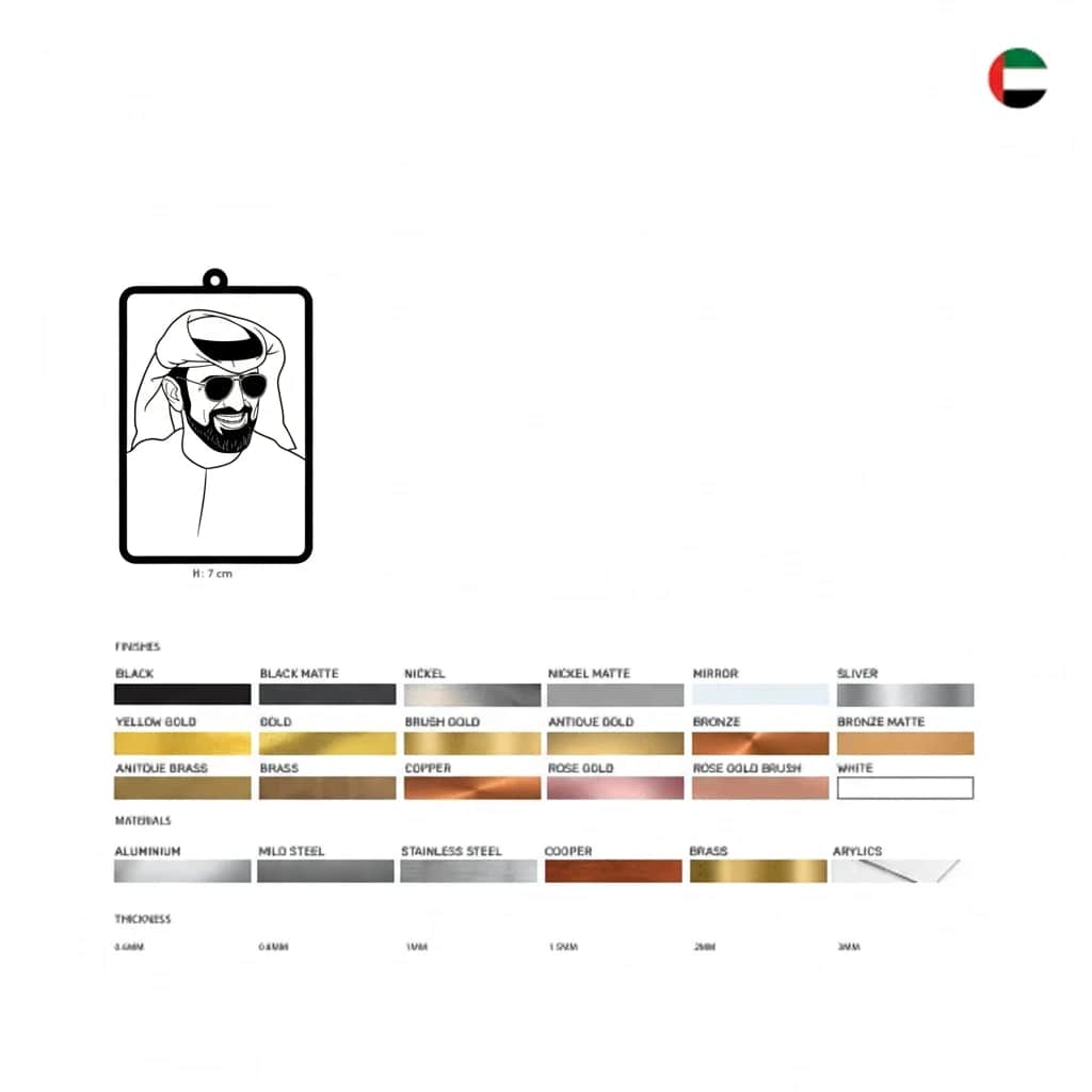 Ammar bin Humaid Al Nuaimi Car Hanging - view 3